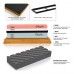 Sharpening Stone Set, Premium Whetstone 400/1000 & 3000/8000 Grit Waterstone Kit​ with Non-Slip Bamboo Base, Flattening Stone